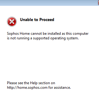 Sophos Home - Windows Installer Error Messages – Sophos Home Help