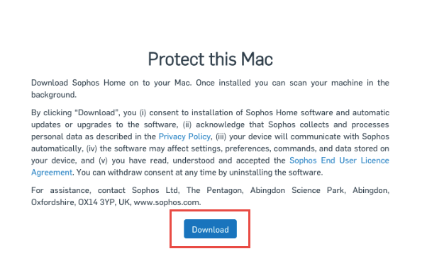 sophos home for mac free