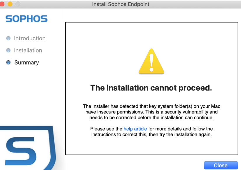 uninstall sophos home mac