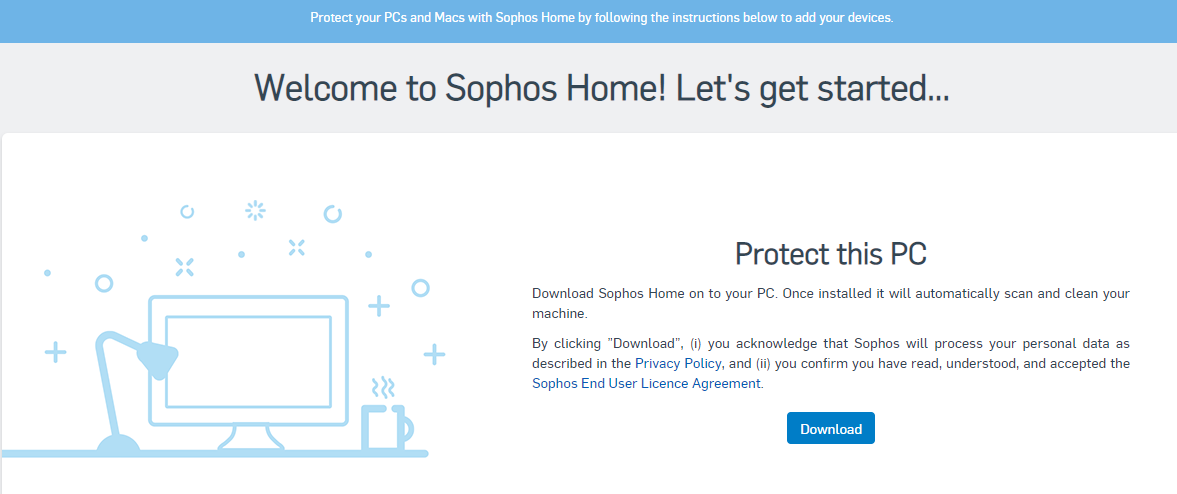 sophos home pc